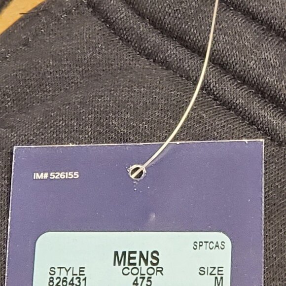 Nike Men's Sweatpants, Color:Navy, Size M Waist Elastic with Drawstring, Swoosh - Picture 6 of 8